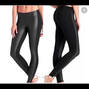 Athleta Faux Leather Leggings